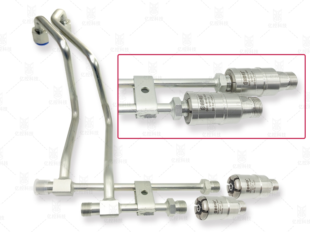 格雷希尔G60C定制款快速接头在高压油管的应用